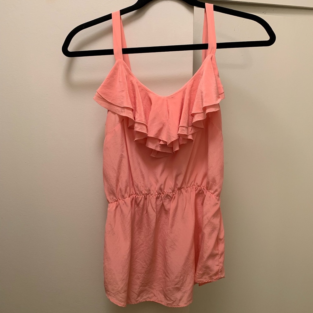 Ruffle Front Blouse XS